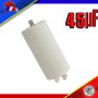 Condensateur de démarrage de 45μF (45uF) pour Moteur Réfrigérateur