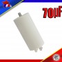 Condensateur de démarrage de 70μF (70uF) pour Moteur Vitrine Réfrigérée