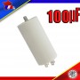 Condensateur de démarrage de 100μF (100uF) pour moteur de marque WHITEGESTINGHOUSE