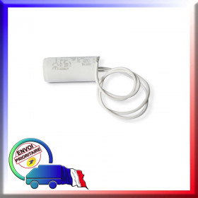 Condensateur de démarrage de 7μF (7uF) à fils pour moteur volet roulant - store