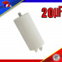 Condensateur de démarrage de 20μF (20uF) pour moteur de tondeuse à gazon électrique