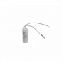 Condensateur de démarrage de 3μF (3uF) fils connecteurs 2,8mm males pour moteur volet roulant - store