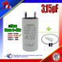 Condensateur Permanent 3,15μF (3.15uF) Moteur Volet roulant - Store de marque SELVE