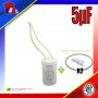 Condensateur Permanent 5μF (5uF) à fils moteur Volet roulant store de marque NICE