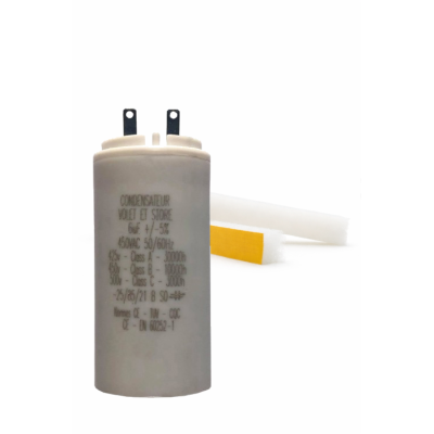 Condensateur Permanent de 6μF (6uF) Moteur Volet roulant - Store de marque CAME