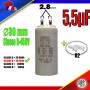 Condensateur Permanent de 5.5μF (5,5uF) Moteur Volet roulant - Store de marque SOMFY