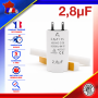 Condensateur Permanent de 2,8μF (2.8uF) Moteur Volet roulant - Store de marque Somfy