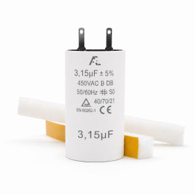 Condensateur Permanent 3,15μF (3.15uF) Moteur Volet roulant - Store de marque Geiger
